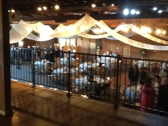 A terrible shot of the downstairs reception area