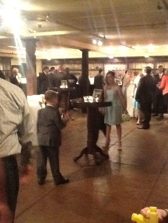 Another bad photo of the very cool basement bar!